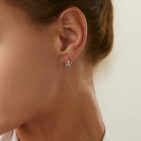 Thumbnail for Elegant 3 Pairs Bowknot Huggie Hoop Earrings Set - ArtGalleryZen
