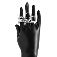Thumbnail for Elegant 6Pcs Geometric Patterns Ring Set - ArtGalleryZen