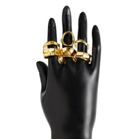 Thumbnail for Elegant 6Pcs Geometric Patterns Ring Set - ArtGalleryZen