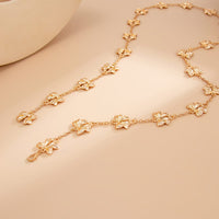 Thumbnail for Elegant Bowknot Y Necklace - ArtGalleryZen