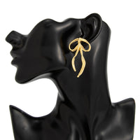 Thumbnail for Elegant Ribbon Bowknot Stud Earrings - ArtGalleryZen