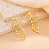 Thumbnail for Elegant Ribbon Bowknot Stud Earrings - ArtGalleryZen