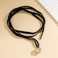 Thumbnail for Elegant Velet Orb Pendant Chocker Necklace - ArtGalleryZen