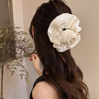 Thumbnail for French Temperament Rose Flower Hair Claw Clip - ArtGalleryZen