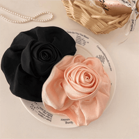 Thumbnail for French Temperament Rose Flower Hair Claw Clip - ArtGalleryZen