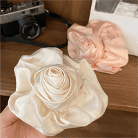Thumbnail for French Temperament Rose Flower Hair Claw Clip - ArtGalleryZen