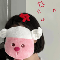 Thumbnail for Funny Angry Sweating Water Drop Knitted Hair Clip - ArtGalleryZen