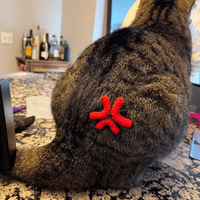 Thumbnail for Funny Angry Sweating Water Drop Knitted Hair Clip - ArtGalleryZen