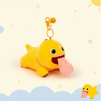 Thumbnail for Funny Magnetic Big Tongue Plush Dragon Keychain Doll - ArtGalleryZen
