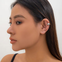 Thumbnail for Geometric Gold Silver Plated Ear Cuff Earrings - ArtGalleryZen