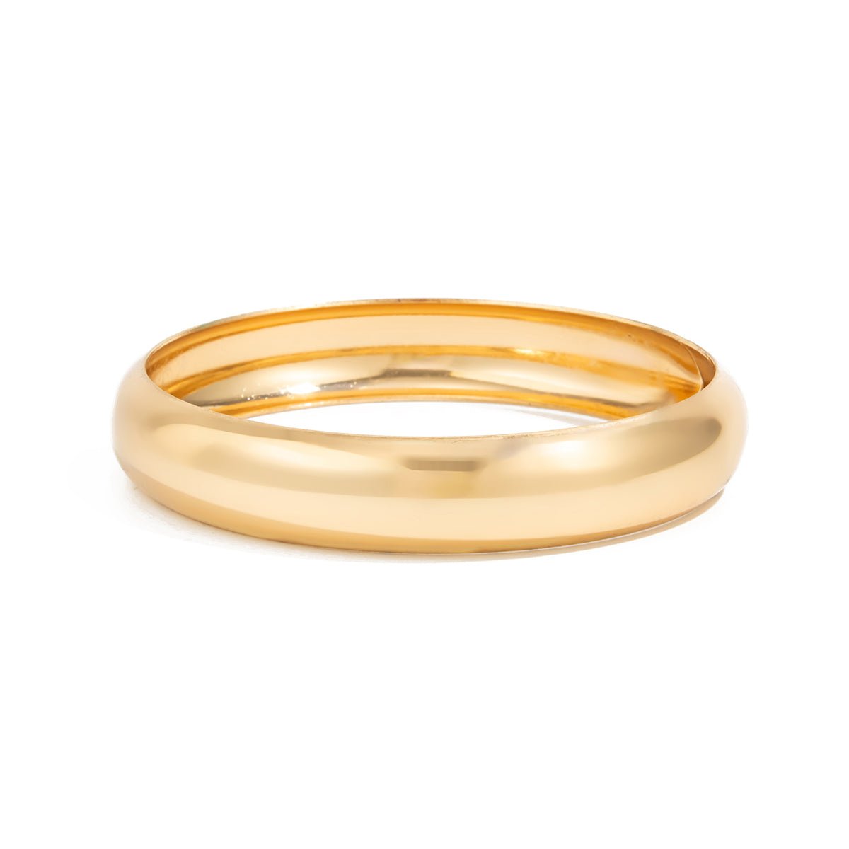 Geometric Gold Silver Plated Glossy Arm Cuff - ArtGalleryZen