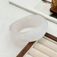 Thumbnail for Geometric Gradient Square Resin Bangle Bracelet - ArtGalleryZen