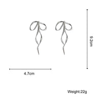 Thumbnail for Geometric Ribbon Dangle Earrings - ArtGalleryZen