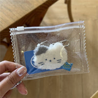 Thumbnail for Glitter Transparent Candy Bag Kpop Keychain Photocard Holder - ArtGalleryZen