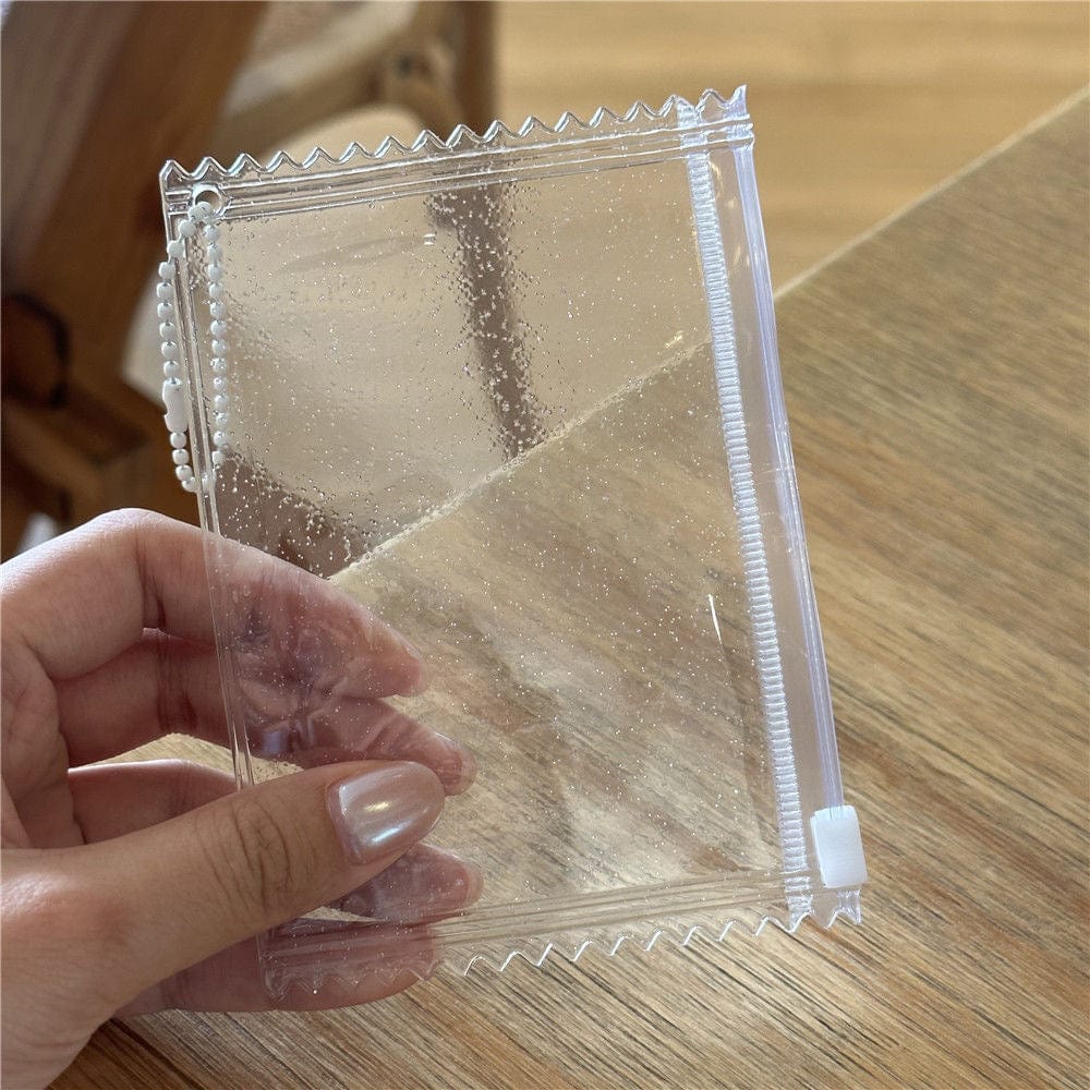 Glitter Transparent Candy Bag Kpop Keychain Photocard Holder - ArtGalleryZen