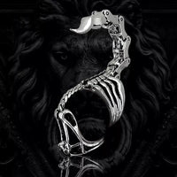 Thumbnail for Gothic Dark Nail Finger Armor Movable Scorpion Ring - ArtGalleryZen