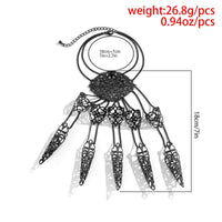 Thumbnail for Gothic Dark Nail Fingers Hand Armor Nails Claws Bracelet - ArtGalleryZen