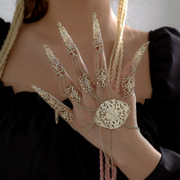 Thumbnail for Gothic Dark Nail Fingers Hand Armor Nails Claws Bracelet - ArtGalleryZen