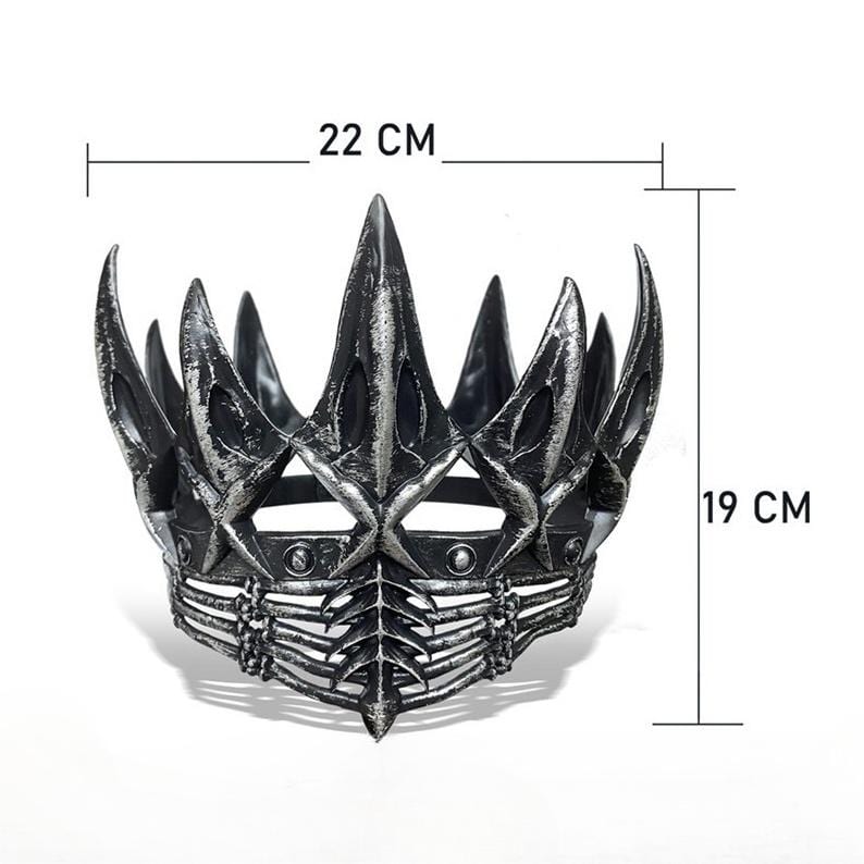 Gothic Halloween Party Headwear Cosplay Crown - ArtGalleryZen