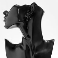 Thumbnail for Gothic Rhinestone Waterdrop Dangle Earrings - ArtGalleryZen