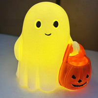 Thumbnail for Halloween Cute Middle Finger Ghost Light Up Statue - ArtGalleryZen