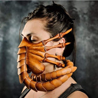 Thumbnail for Halloween Scorpion Alien Xenomorph Hugger Face Mask - ArtGalleryZen