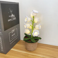 Thumbnail for Handmade Crochet Lily Of The Valley Night Light - ArtGalleryZen