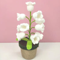 Thumbnail for Handmade Crochet Lily Of The Valley Night Light - ArtGalleryZen