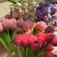 Thumbnail for Handmade Crochet Tulip Flower - ArtGalleryZen