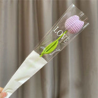 Thumbnail for Handmade Crochet Tulip Flower - ArtGalleryZen