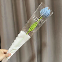 Thumbnail for Handmade Crochet Tulip Flower - ArtGalleryZen