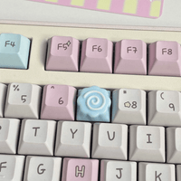 Thumbnail for Handmade Cute Narutomaki DIY Keyboard Accessories Resin Keycap - ArtGalleryZen