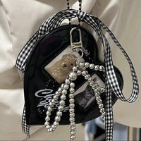 Thumbnail for Heart Couples Keychain Kpop Photocard Holder - ArtGalleryZen