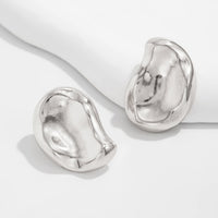 Thumbnail for Irregular Glossy Waterdrop Stud Earrings - ArtGalleryZen