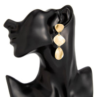 Thumbnail for Irregular Gold Silver Plated Waterdrop Dangle Earrings - ArtGalleryZen
