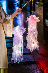 Thumbnail for Jellyfish Lantern Night Light - ArtGalleryZen