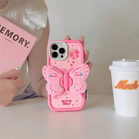 Thumbnail for Kawaii Butterfly iPhone Case - ArtGalleryZen