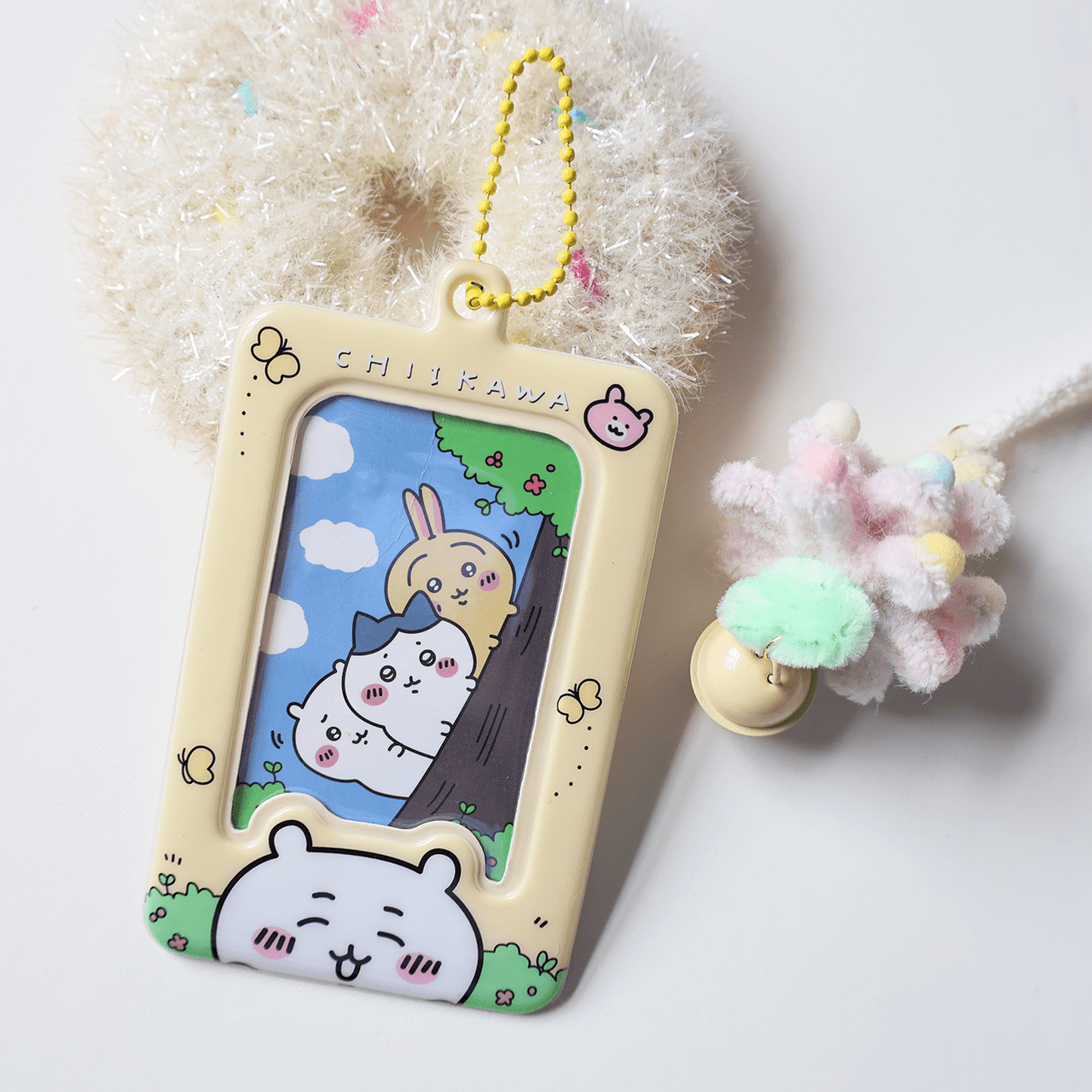 Kawaii Chiikawa Kpop Keychain Photocard Holder - ArtGalleryZen