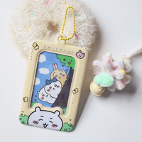 Thumbnail for Kawaii Chiikawa Kpop Keychain Photocard Holder - ArtGalleryZen
