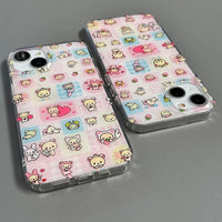 Thumbnail for Kawaii Colorful Rilakkuma iPhone Case - ArtGalleryZen