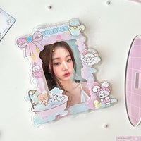 Thumbnail for Kawaii Mikko Kpop Acrylic Photocard Holder - ArtGalleryZen
