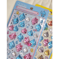 Thumbnail for Kawaii Shizuku-chan Waterdrop Crystal 3D DIY Decoration Sticker - ArtGalleryZen