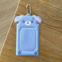 Thumbnail for Kawaii Sugarbunnies Kpop Keychain Photocard Holder - ArtGalleryZen