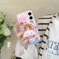 Thumbnail for Kawaii Sugarbunnies Magnetic Stand iPhone Case - ArtGalleryZen
