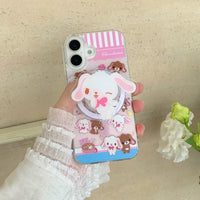 Thumbnail for Kawaii Sugarbunnies Magnetic Stand iPhone Case - ArtGalleryZen