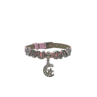 Thumbnail for Kpop BTS Rhinestone Inlaid Letter PU Leather Collar Choker Necklace Bracelet - ArtGalleryZen