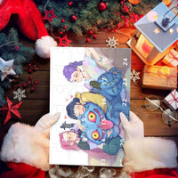 Thumbnail for Kpop Demon Hunters Advent Countdown Calendar With 24pcs Keychain - ArtGalleryZen