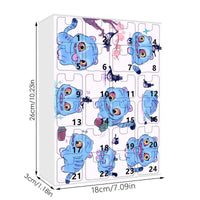 Thumbnail for Kpop Demon Hunters Advent Countdown Calendar With 24pcs Keychain - ArtGalleryZen