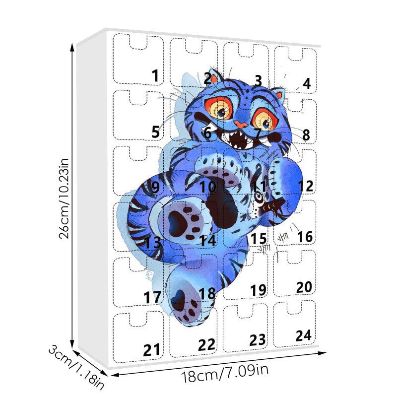 Kpop Demon Hunters Advent Countdown Calendar With 24pcs Keychain - ArtGalleryZen