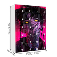Thumbnail for Kpop Demon Hunters Advent Countdown Calendar With 24pcs Keychain - ArtGalleryZen